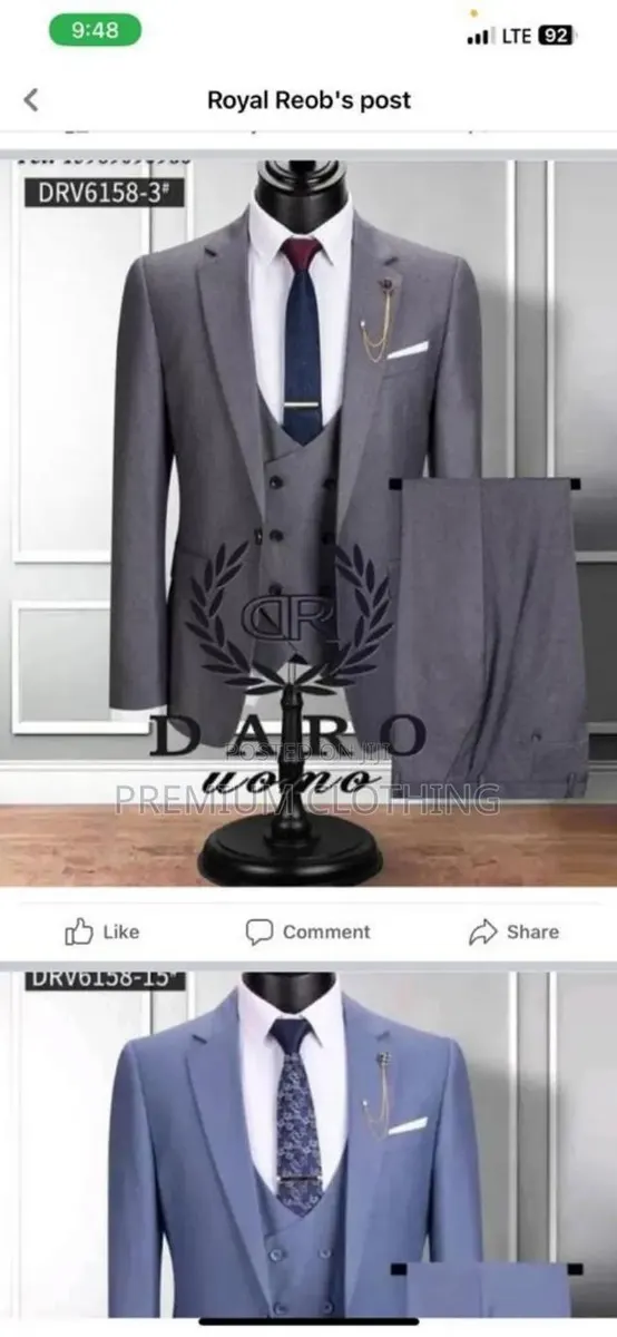 Three Piece Regular Suits for Men · Photo 1
