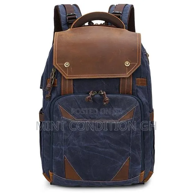 Canvas Leather Bag · Photo 1