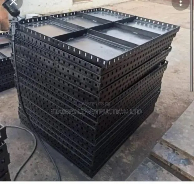 Metal Shuttering Plate for Concrete Slab. · Photo 1