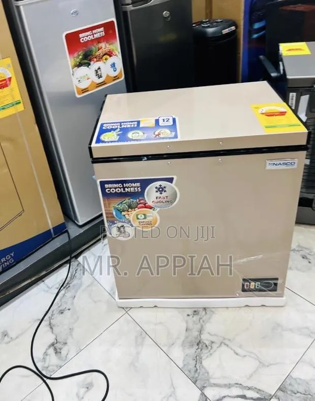 Super Affordable Nasco Nas-200fl 1 Door Chest Freezer(Gold)150l · Photo 1