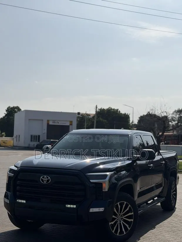 Toyota Tundra SR5 2022 Blue · Photo 1