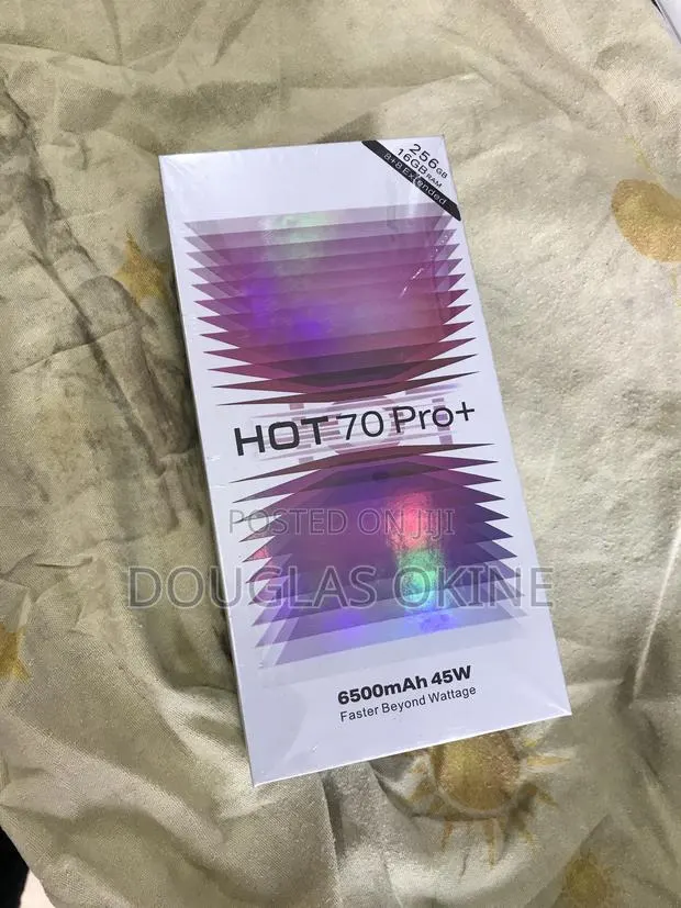 New Infinix Hot 70 Pro 5G+ 256 GB Black · Photo 1