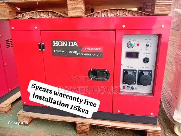 Prime Charger Honda Diesel Generator 15kva 16500watts · Photo 1