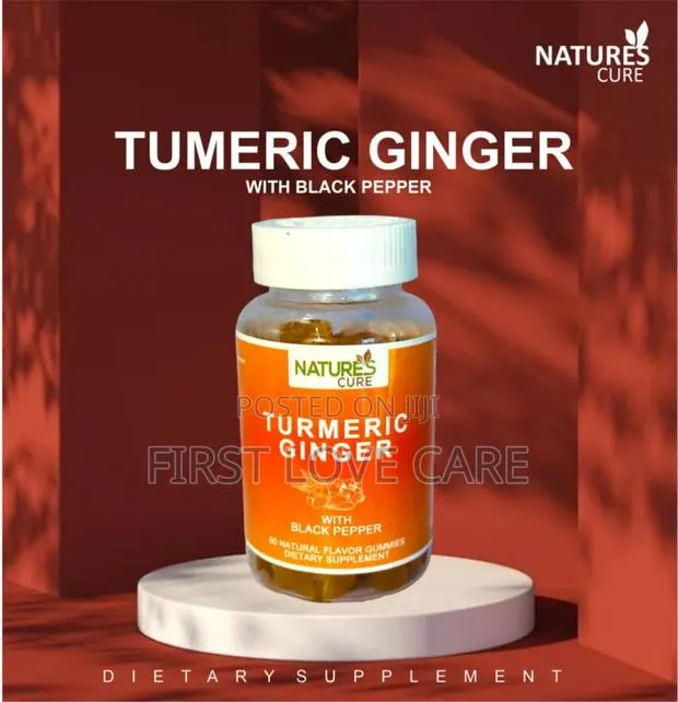 Nature's Cure Tumeric Ginger Gummies · Photo 1