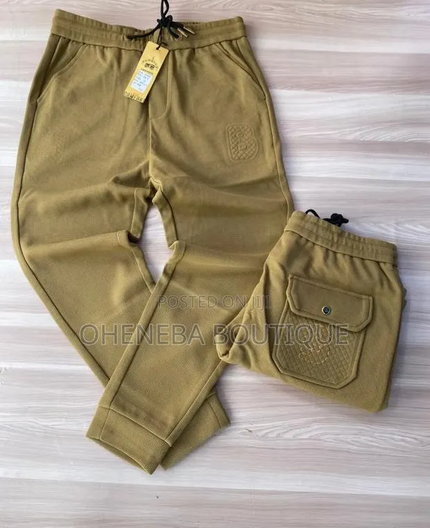 Brown Quality Joggers for Men · Photo 1