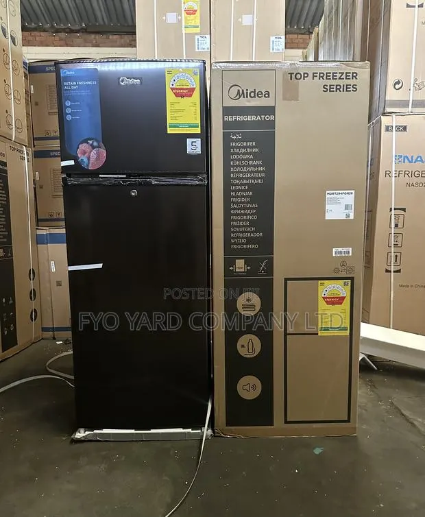 Top Quality Midea Double Door 207Liters Top Freezer Fridge · Photo 1
