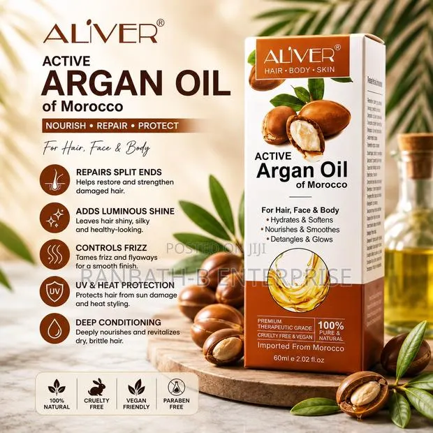 Original ALIVER Active Argan Oil of Morocco · Photo 1