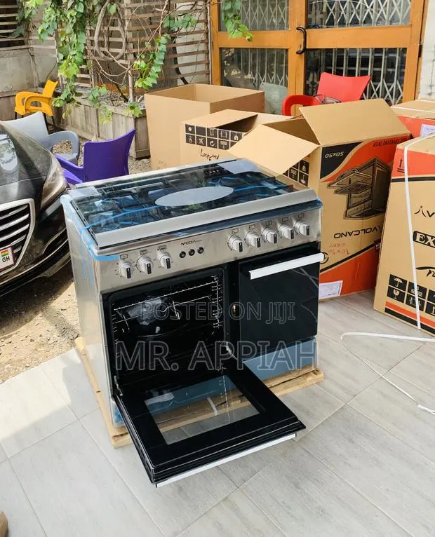 Shop Affordable Mediatech 60x90 5 Burner Freestanding Gas Cooker. · Photo 1