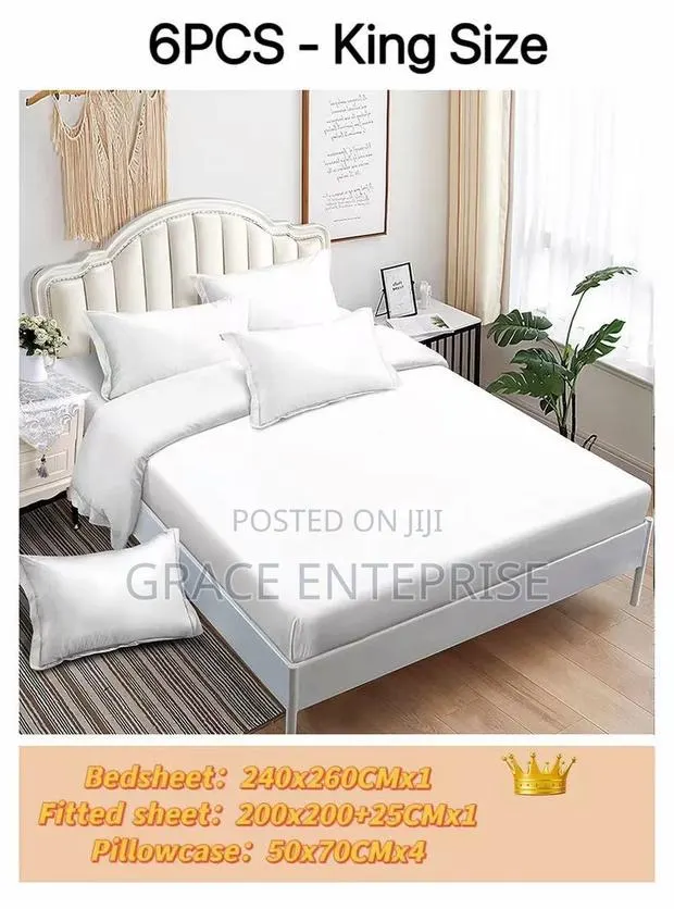 Fitted Bedsheets Available in Diff Colors and Sizes · Photo 1