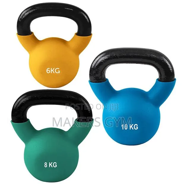 Kettlebells Set 10kg 8kg 6kg · Photo 1