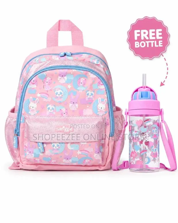 (For1-3 Yrs) Original Smiggle Preschool Backpack | School Bag - Pink · Photo 1