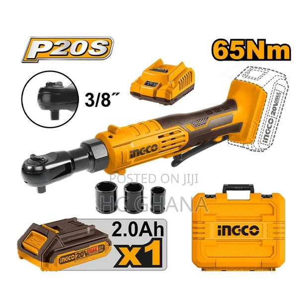INGCO Cordless Drive Ratchet - CDRLI20652 · Photo 1