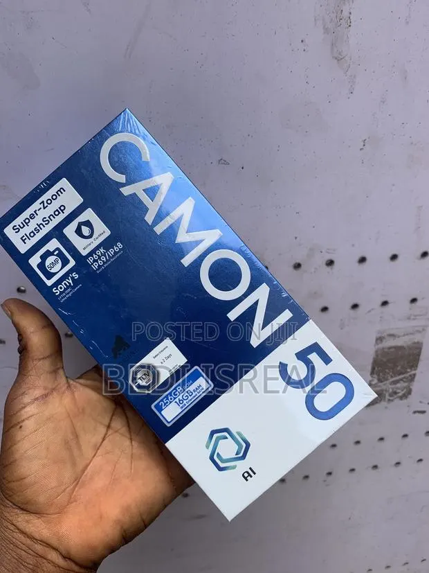 New Tecno Camon 50 256 GB Orange · Photo 1