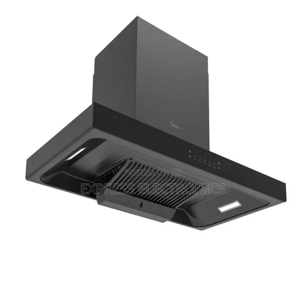 Long Lasting Midea 60J72 Cooker Hood Black · Photo 1