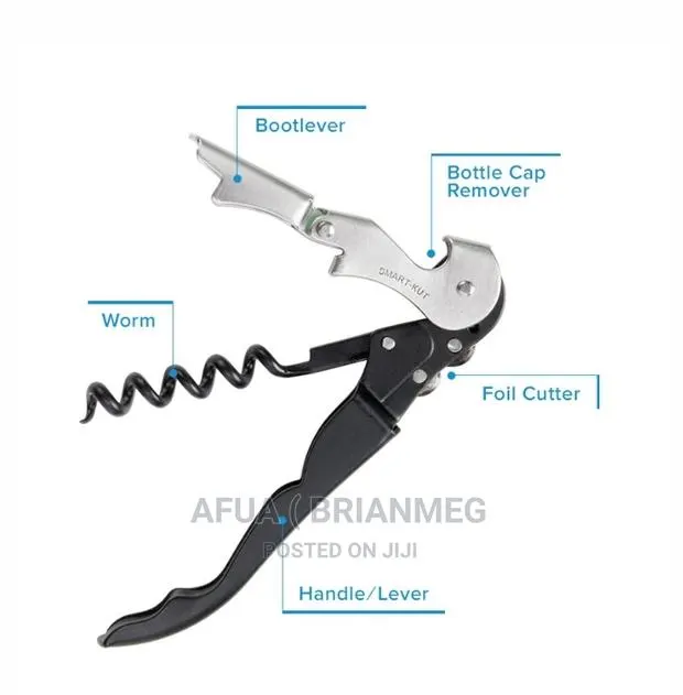 Bartenders Corkscrew Wine Opener · Photo 1