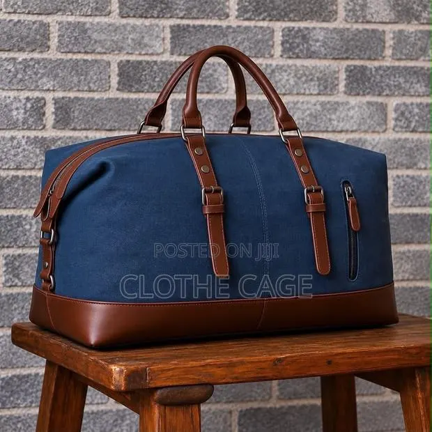 Solid Canvas Duffel Bags · Photo 1