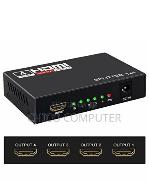 1x4 Hdmi Splitter Adapter · Photo 1