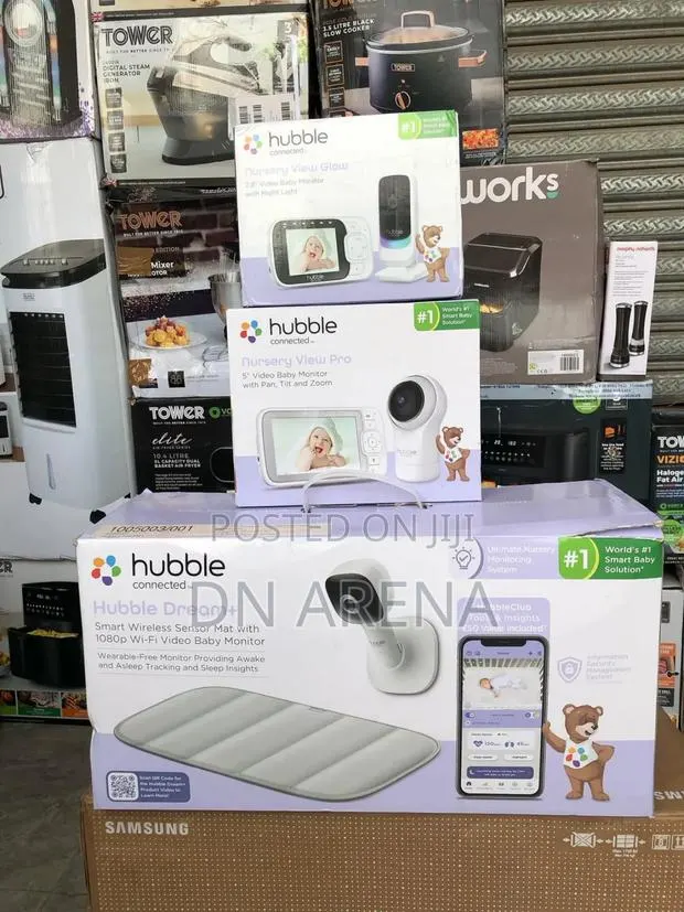 Hubble Smart Wireless Sensor Mat With 1080p Wi-Fi Video Baby Monitor · Photo 1