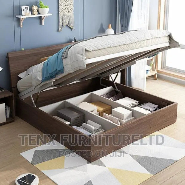 Queen Size Bed With Storage Under · Photo 1