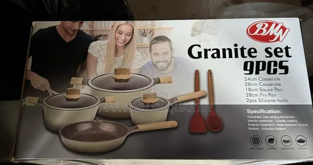 BMN Granite Cookware Set · Photo 1