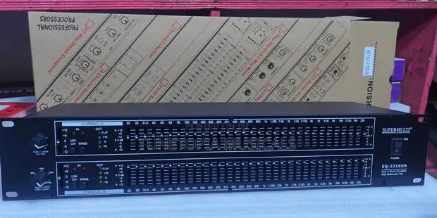 Supermulti Eq-231sub Dual 31-Band Graphic Equalizer · Photo 1