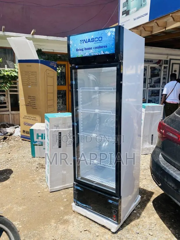 Nas400fl-1dr 400l Nasco Single Door Beverage Cooler. · Photo 1