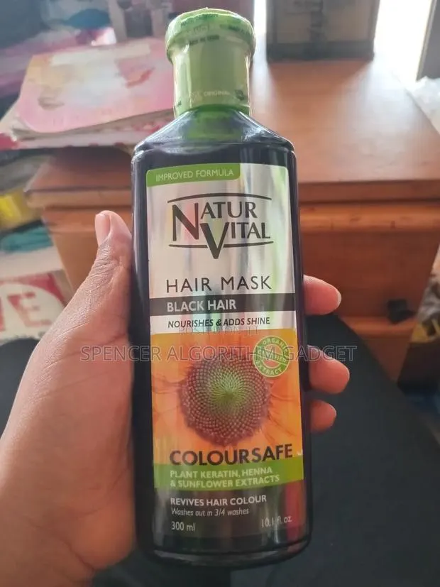 Nature Vital Color Safe Black Hair Mask · Photo 1