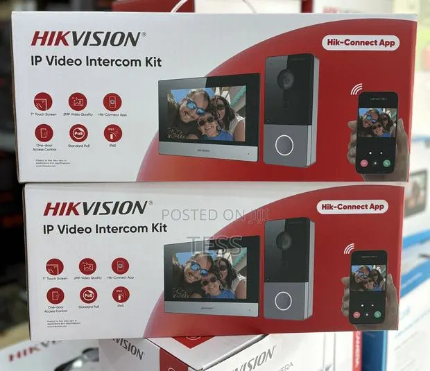 Hikvision Ip Video Intercom Kit+Outdoor Shade Kis603-P(c) · Photo 1