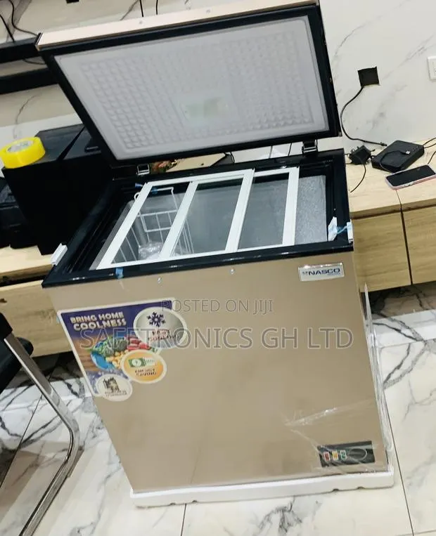 Efficiency 150L Nasco Nas-200fl 1 Door Gold FrostLine Freezer · Photo 1