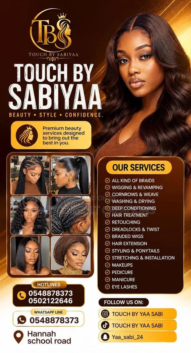 Salon Banner and Poster Graphic Design · Photo 1