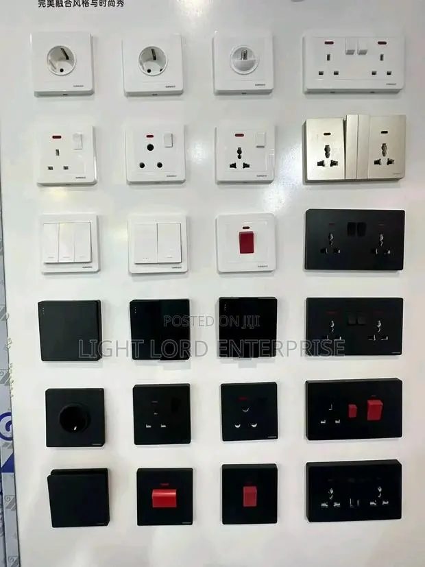 Guarantee Socket and Switches 30years Warranty · Photo 1