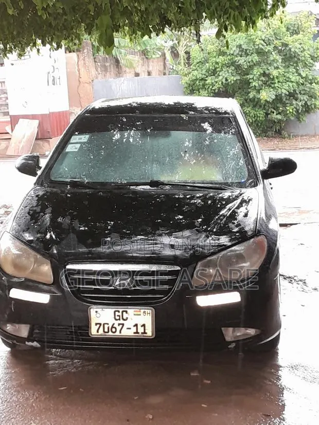 Hyundai Elantra 2009 Black · Photo 1