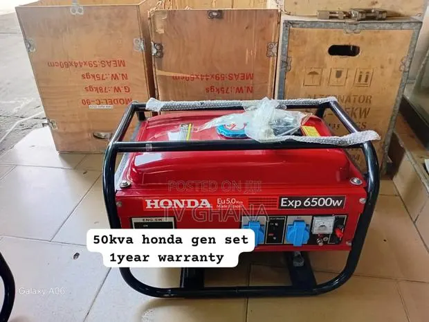 Honda 5.0 6500w Super Silent Petrol Generator 5.0 6500watt · Photo 1