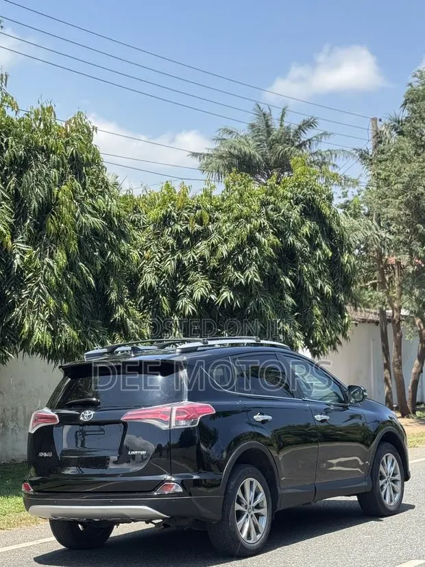 Toyota RAV4 Limited AWD (2.5L 4cyl 6A) 2017 Black · Photo 1
