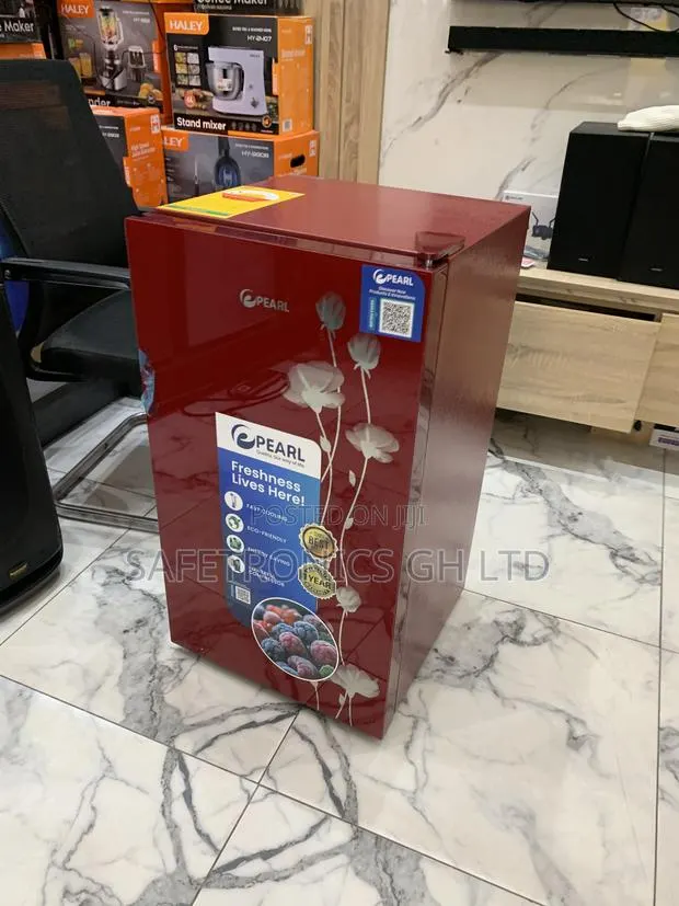 Grab Elegant Pearl 80liters Table Top Fridge Red Pf-109 · Photo 1