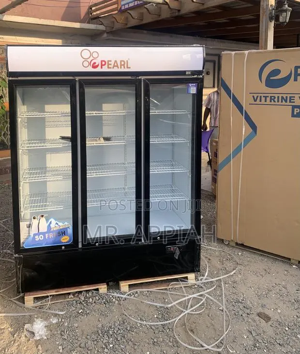 Order Pearl Pvc—1540-28ab 3 Door Electric Refrigerator · Photo 1