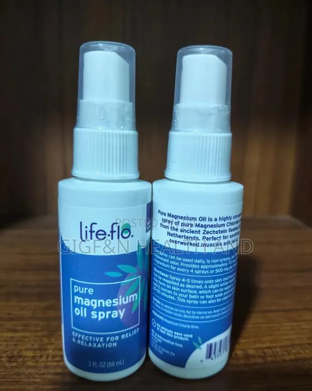 Pure Magnesium Oil Spray, 59ml, ( Body Care and Muscle Cramps) · Photo 1