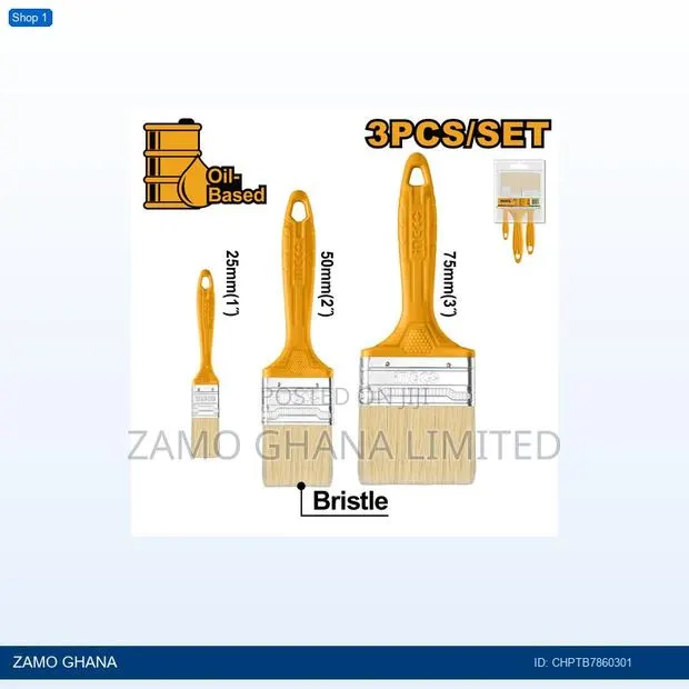 3 PCS Paint Brush - CHPTB · Photo 1