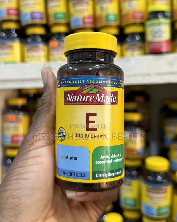 Nature Made, Vitamin E 180 Mg (400 Iu), 100 Softgels · Photo 1