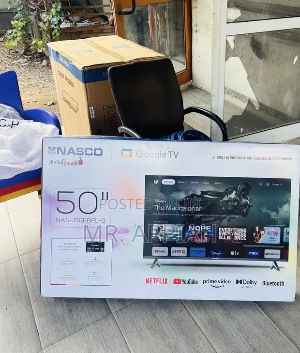 Order Classic Nasco 50 Inch Uhd Smart Screen Television(Black). · Photo 1