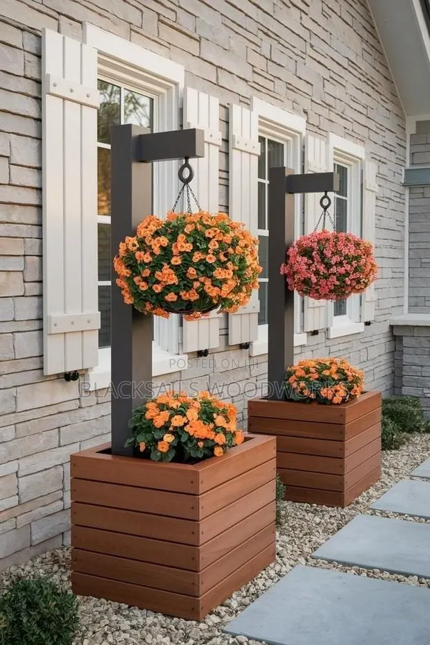 Wooden Planters Boxes /Wooden Flower Pots for Sale · Photo 2