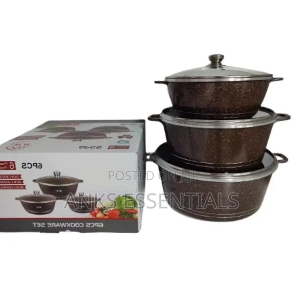 Wk Cooking Casserole Set 6pcs – Ideal for All Meals · Photo 1