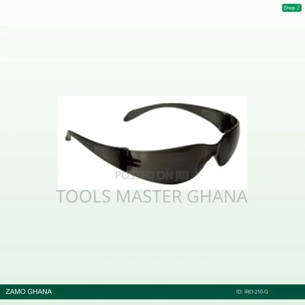 Irona Goggles Model 210 Dark - Iro-210-g · Photo 1