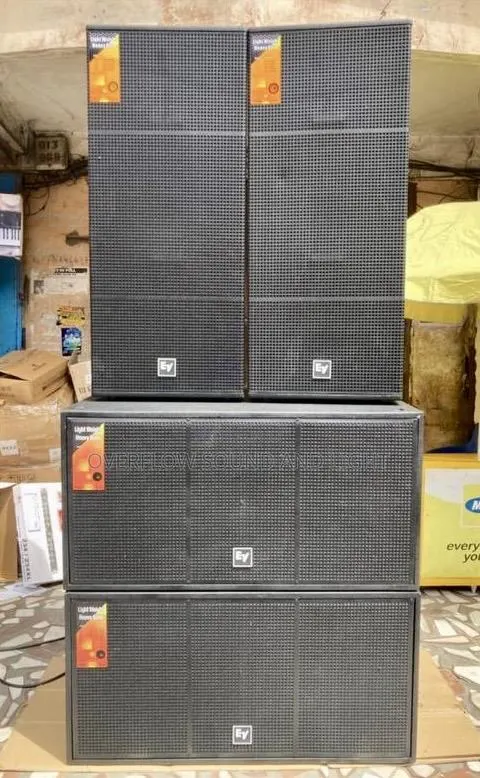 Professional Electro-Voice (Ev) Passive Audio Speaker Set · Photo 1