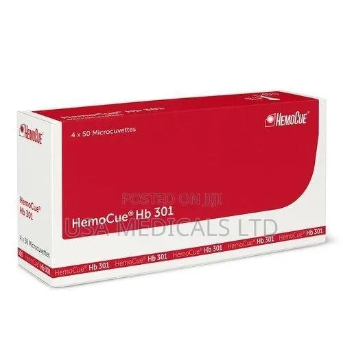 Hemoglobin Strips (Hemocue 301) 200pc · Photo 1