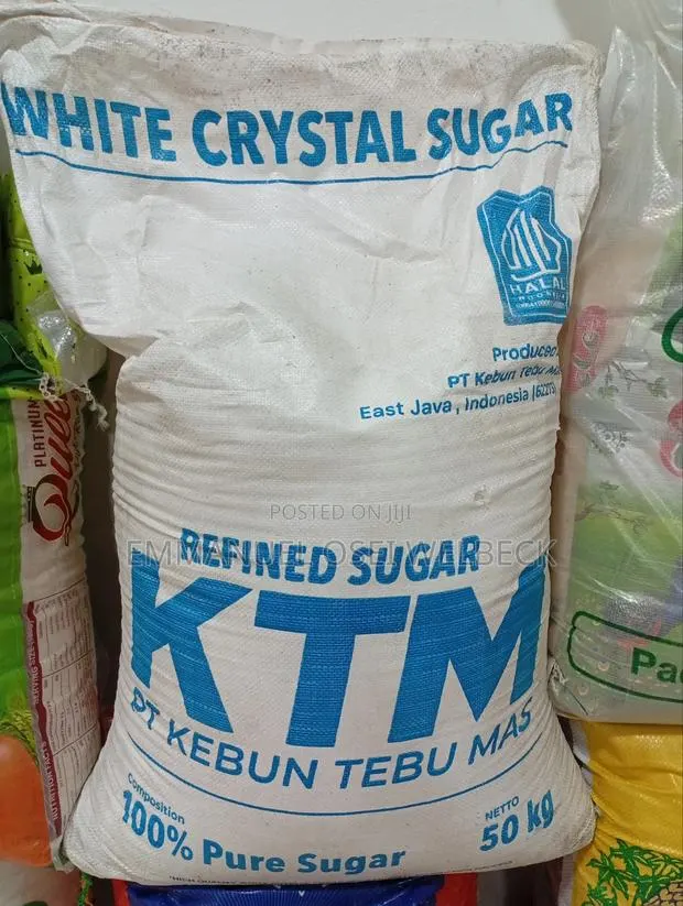 50kg White Sugar Icumsa 45 · Photo 1