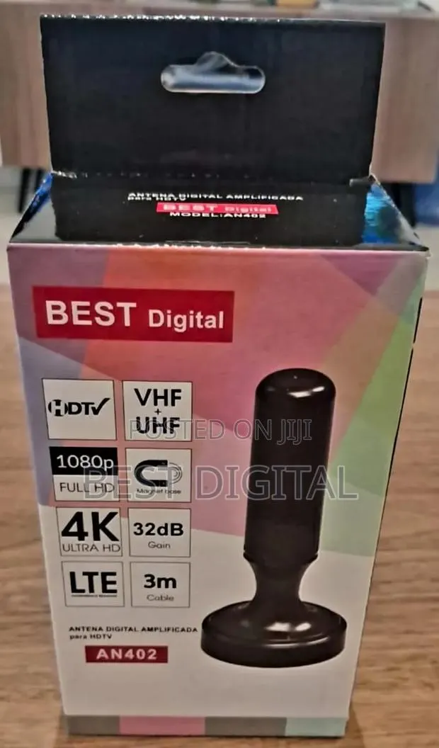 "Digital Tv Antenna for Tv Indoor – 1080p Hd Local Channels · Photo 1