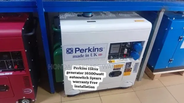 Creek Side Energy Perkins 15kva 16500watt Diesel Generator · Photo 1