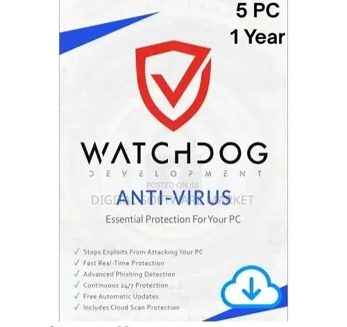 Watchdog Anti-Virus 1-Year | 5-Pc · Photo 1