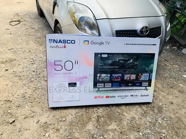 Highly Recommended Nasco 50”Uhd Smart Flat Vidaa-Nas-H50fs-Vid Tv · Photo 1